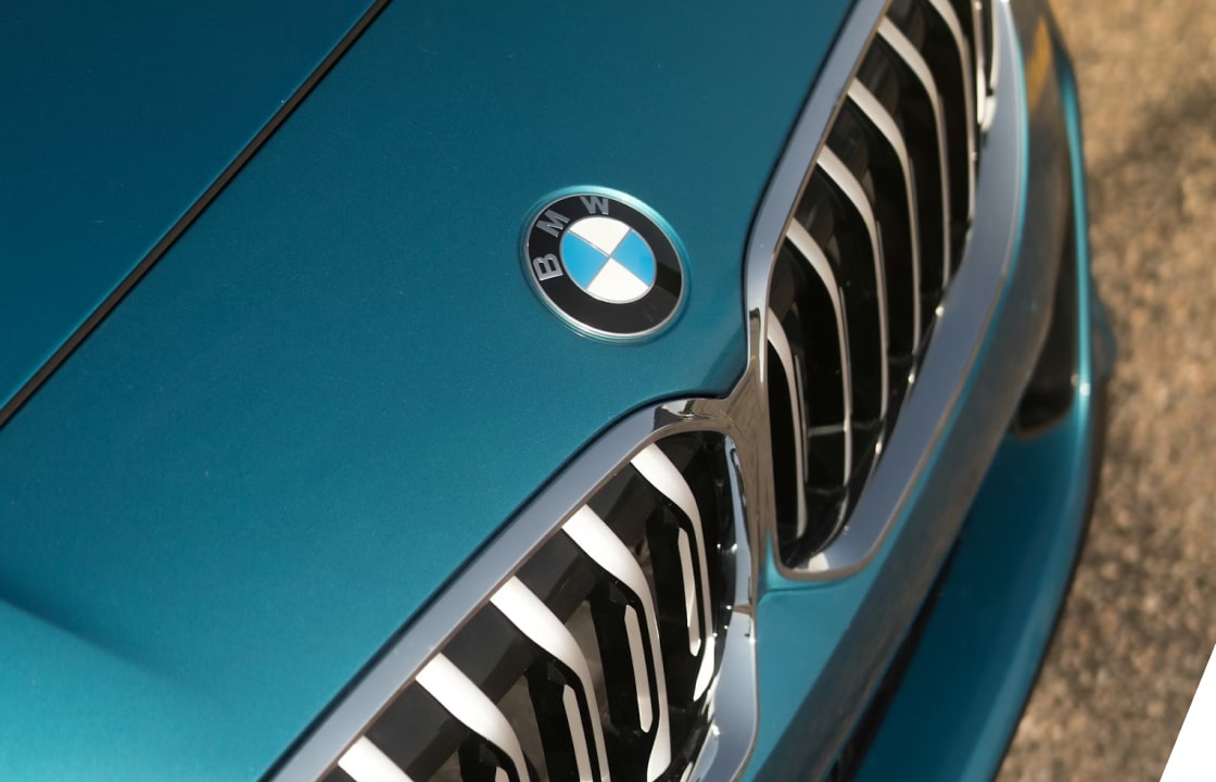 Front of a BMW vehicle